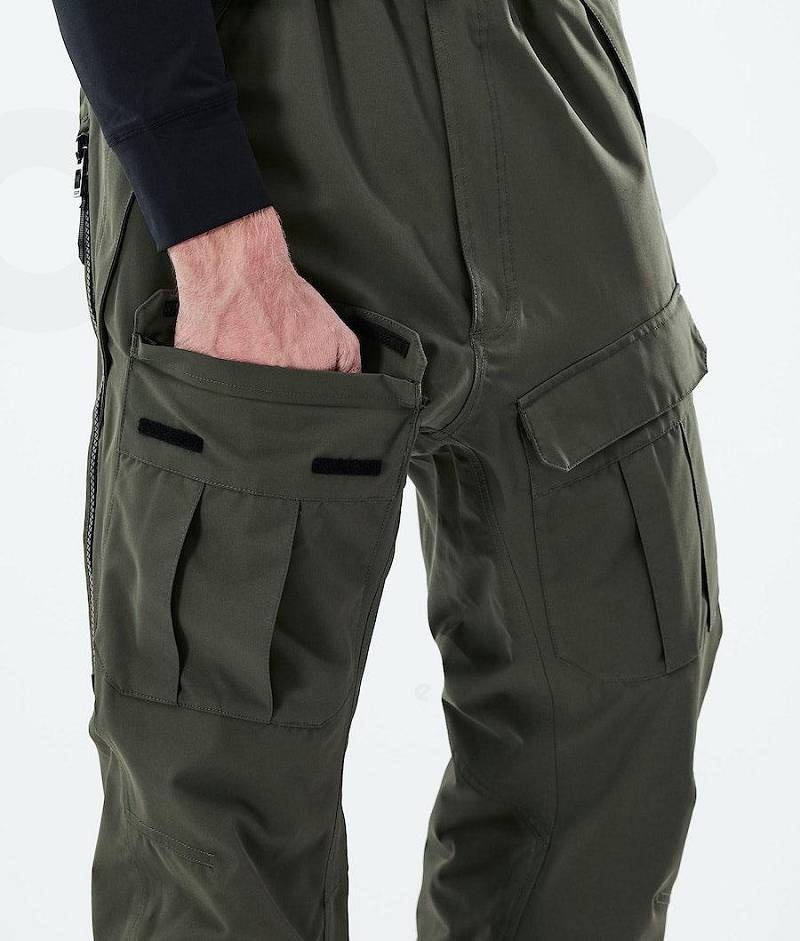 Olive Men's Dope Antek 2021 Snowboard Pants | India_D1918