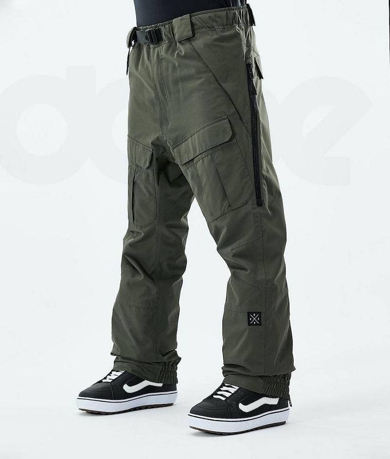 Olive Men\'s Dope Antek 2021 Snowboard Pants | India_D1918