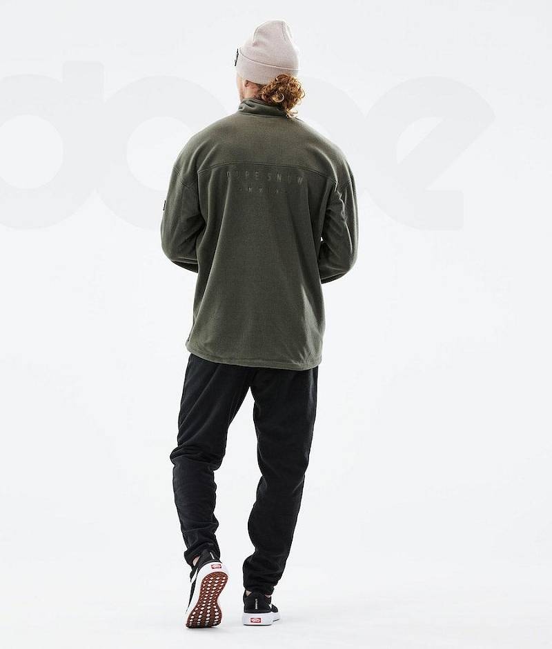 Olive Men's Dope Comfy 2021 Fleece | India_D1047