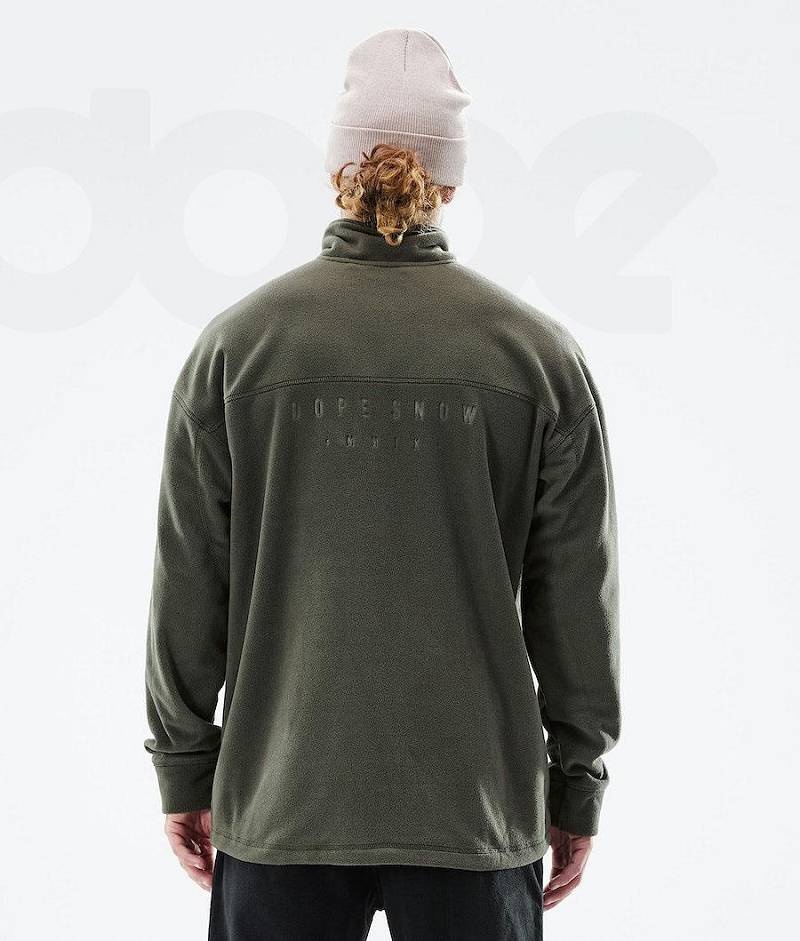 Olive Men's Dope Comfy 2021 Fleece | India_D1047