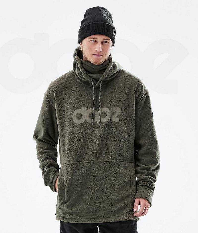 Olive Men\'s Dope Cozy II 2021 Fleece | India_D1847