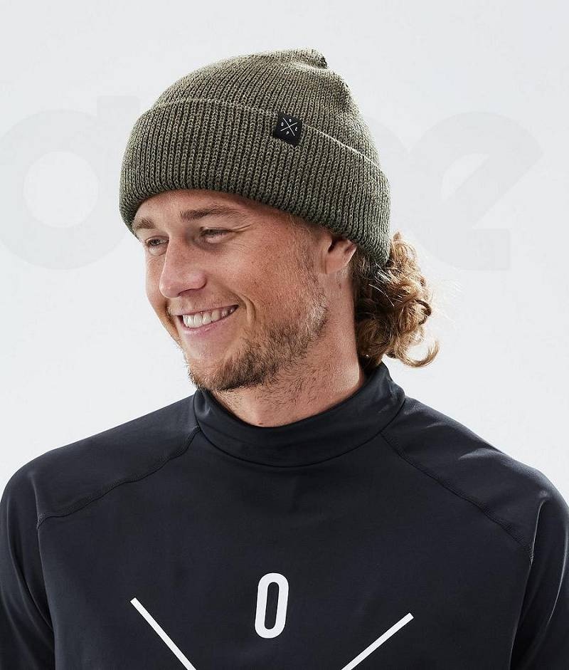 Olive Men's Dope Drifter II Beanies | India_D1506