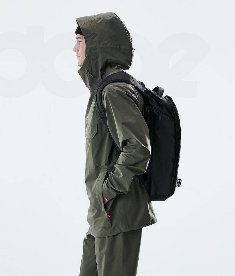 Olive Men's Dope Drizzard Outdoor Jackets | India_D1660