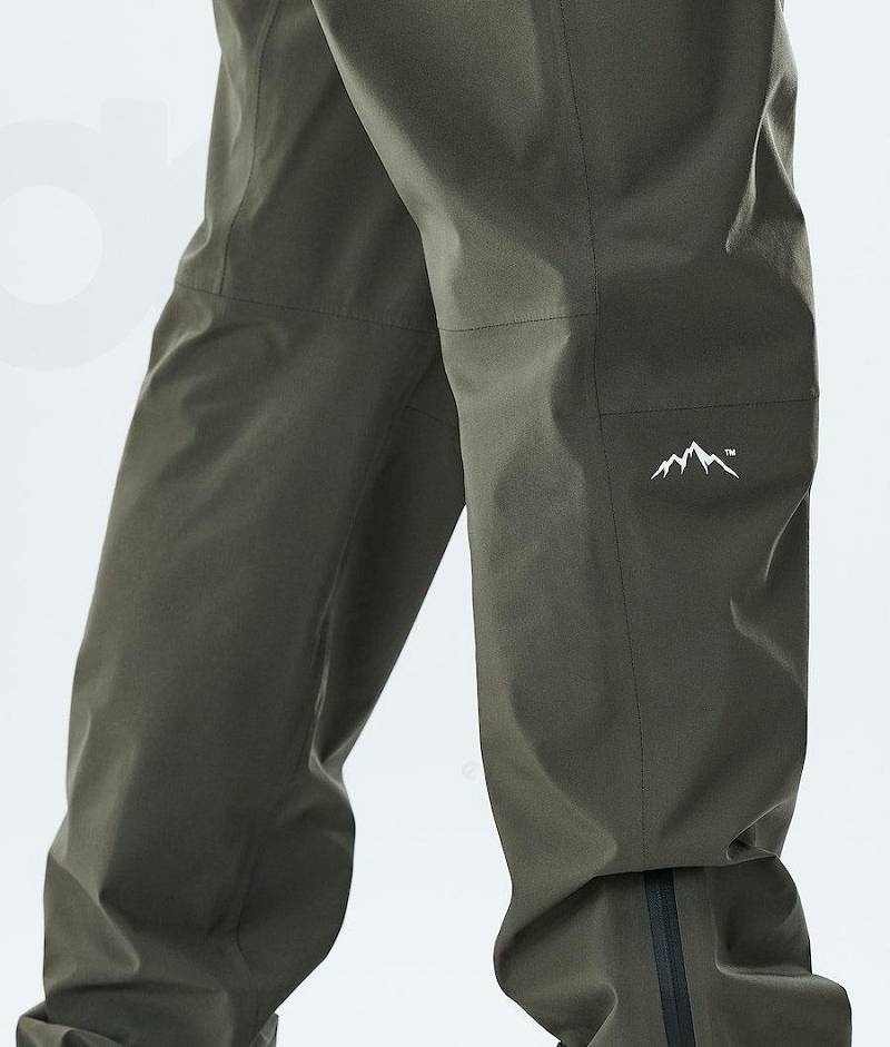 Olive Men's Dope Drizzard Outdoor Pants | India_D1611