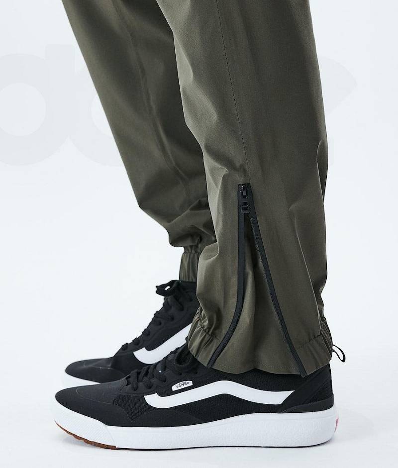 Olive Men's Dope Drizzard Outdoor Pants | India_D1611