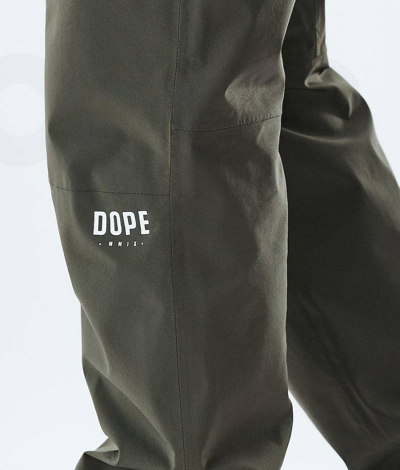 Olive Men's Dope Drizzard Outdoor Pants | India_D1611