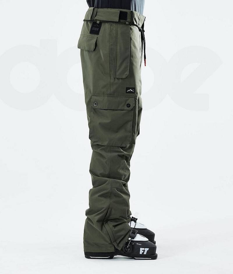 Olive Men's Dope Iconic 2021 Ski Pants | India_D1281