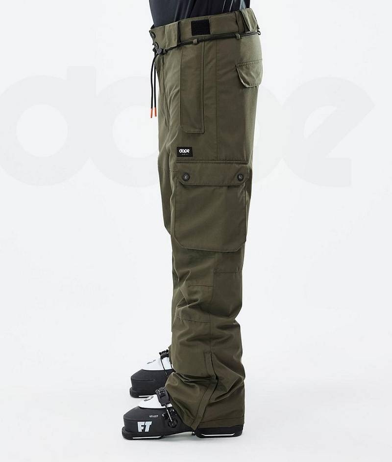 Olive Men's Dope Iconic Ski Pants | India_D1256