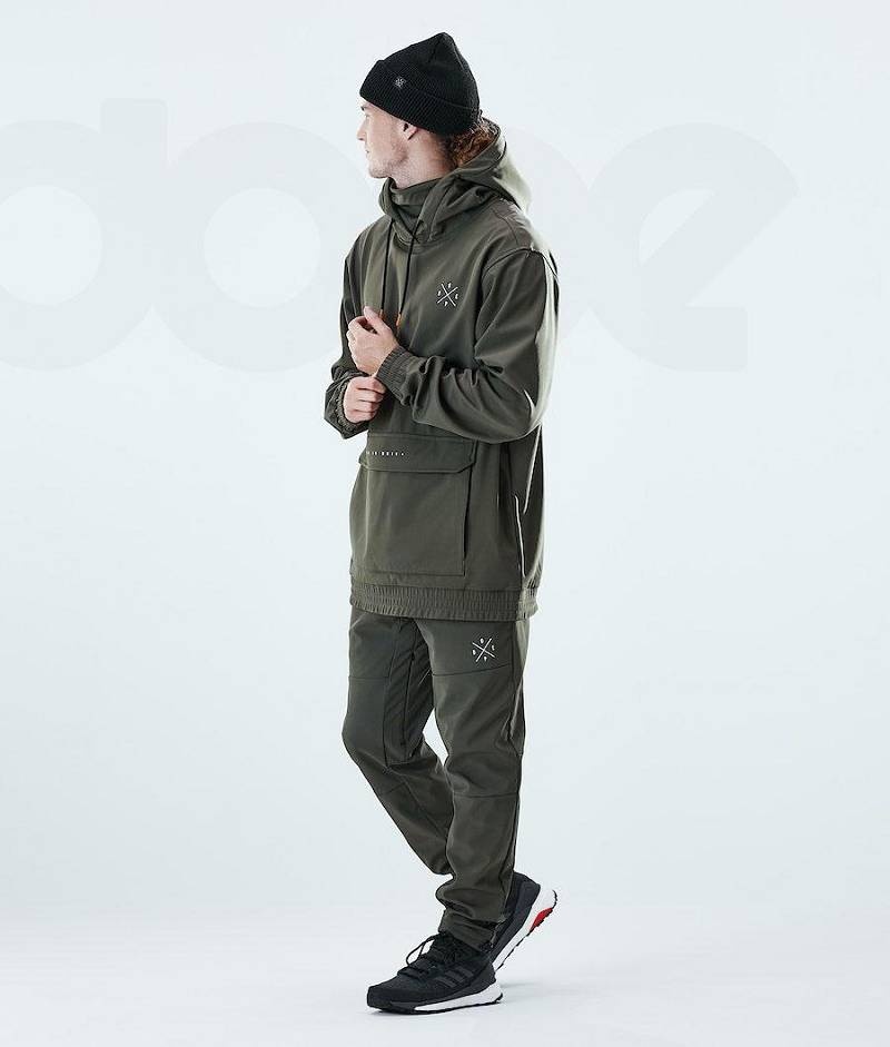 Olive Men's Dope Nomad Outdoor Pants | India_D2422