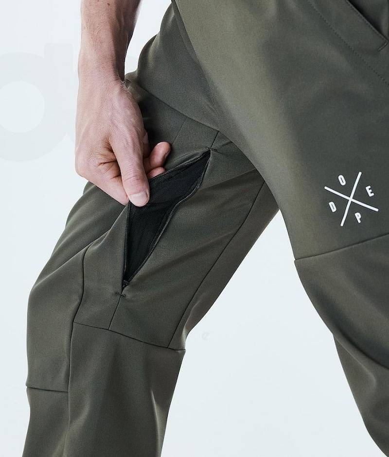 Olive Men's Dope Nomad Outdoor Pants | India_D2422