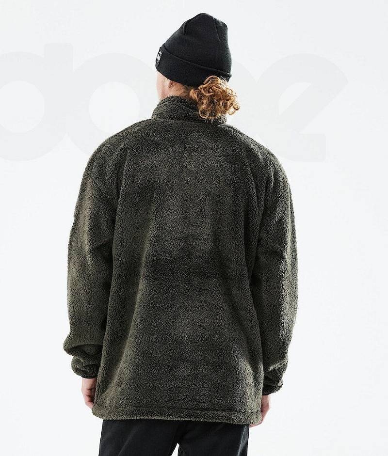 Olive Men's Dope Pile 2021 Fleece | India_D2136