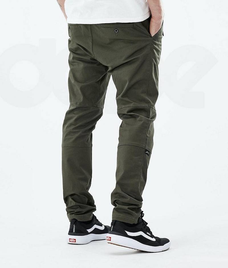 Olive Men's Dope Rover Outdoor Pants | India_D1804