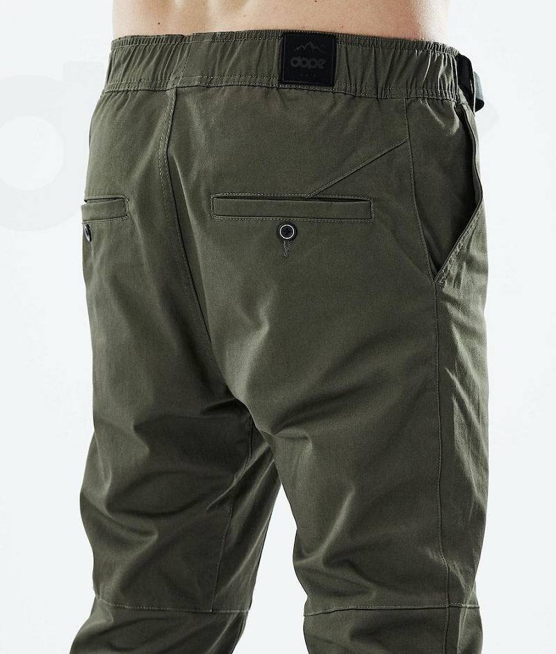 Olive Men's Dope Rover Outdoor Pants | India_D1804