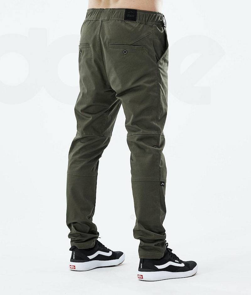 Olive Men's Dope Rover Outdoor Pants | India_D1804