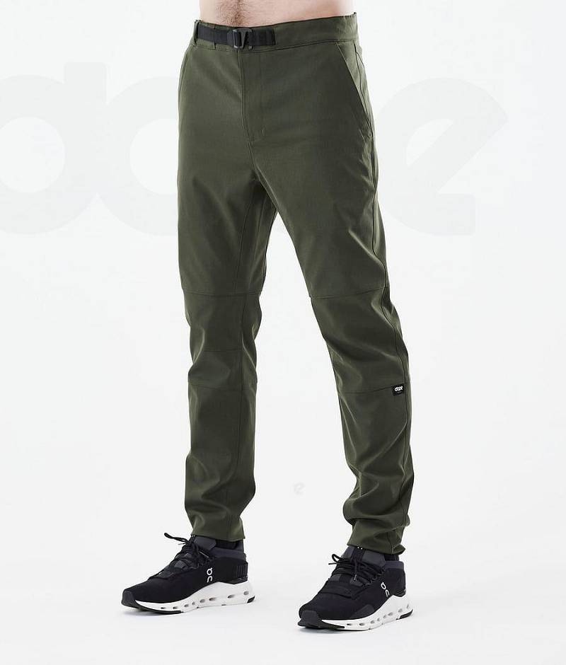 Olive Men's Dope Rover Tech Outdoor Pants | India_D2081