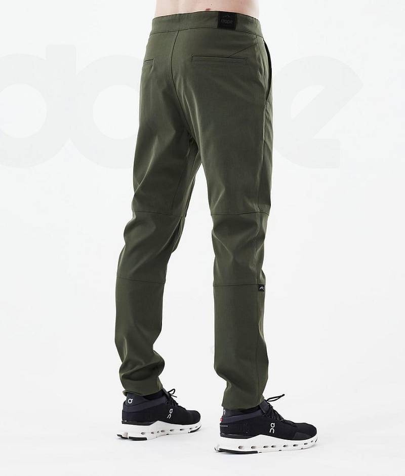 Olive Men's Dope Rover Tech Outdoor Pants | India_D2081