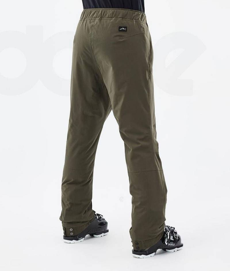 Olive Women's Dope Blizzard W Ski Pants | India_D2149