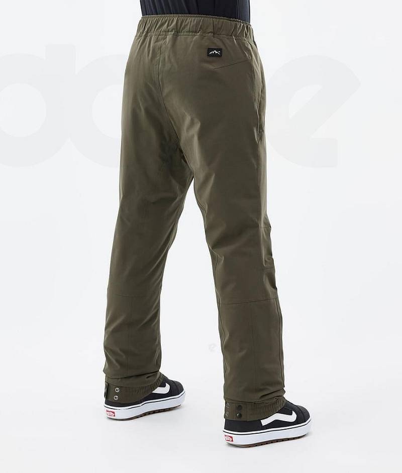 Olive Women's Dope Blizzard W Snowboard Pants | India_D1920