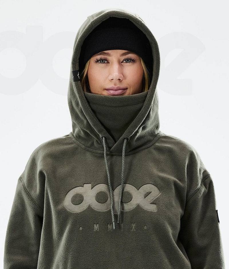 Olive Women's Dope Cozy II W 2021 Fleece | India_D2402