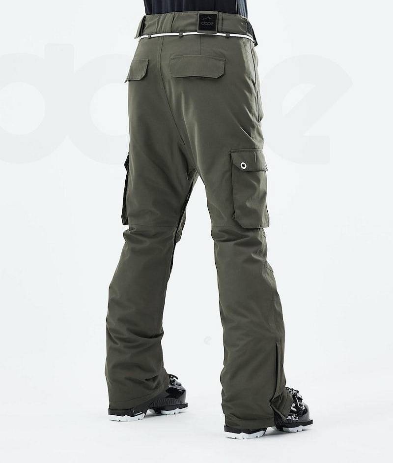 Olive Women's Dope Iconic W 2021 Ski Pants | India_D1656