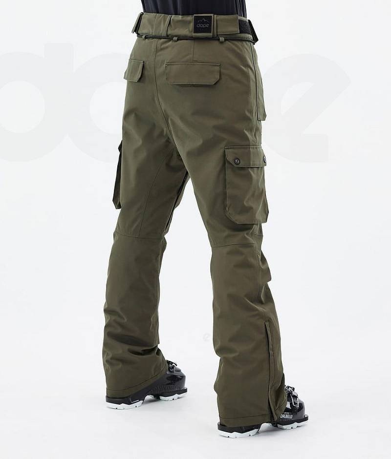 Olive Women's Dope Iconic W Ski Pants | India_D2047