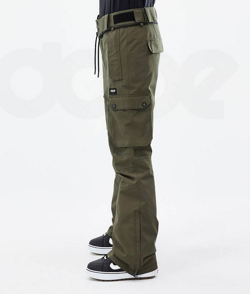 Olive Women's Dope Iconic W Snowboard Pants | India_D1914