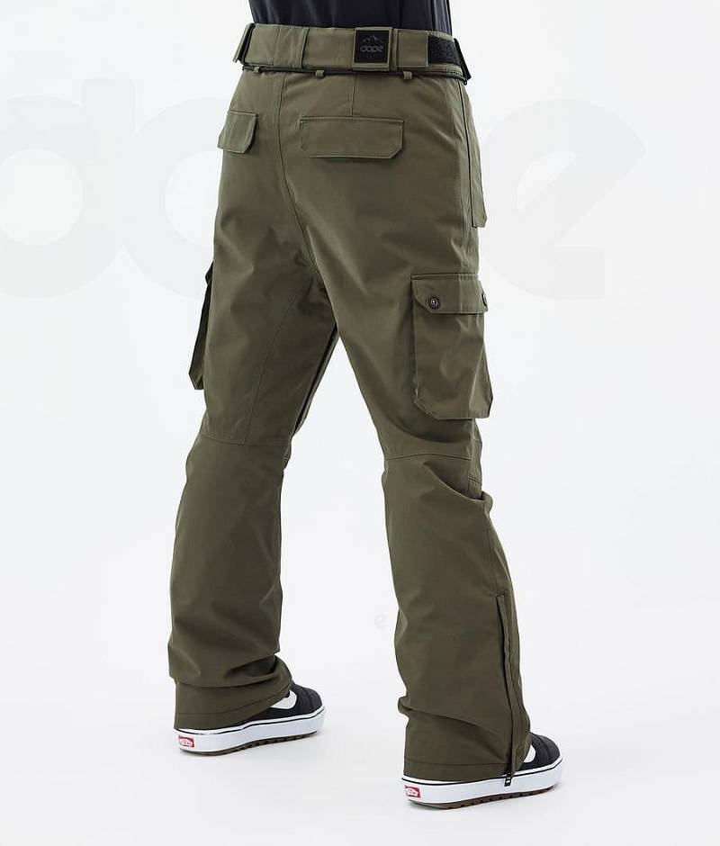 Olive Women's Dope Iconic W Snowboard Pants | India_D1914