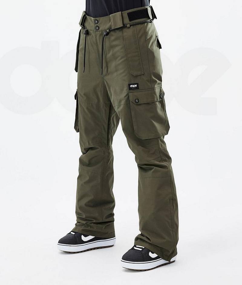 Olive Women\'s Dope Iconic W Snowboard Pants | India_D1914