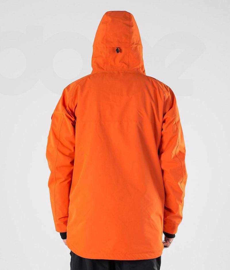 Orange Men's Dope Akin 2019 Snowboard Jackets | India_D1485