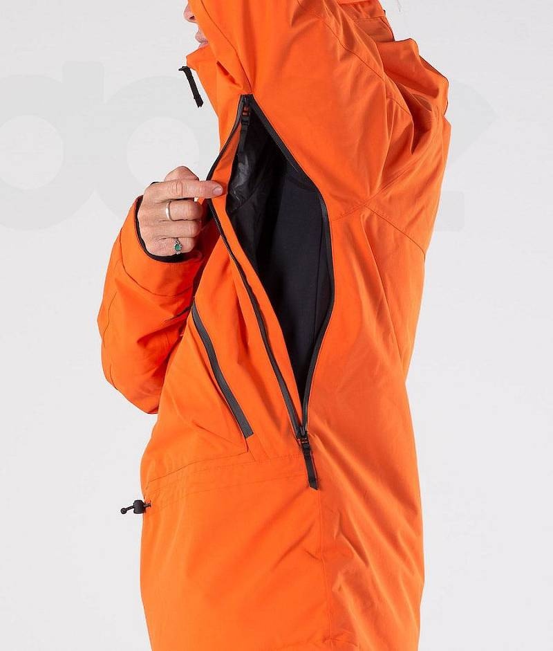 Orange Men's Dope Akin 2019 Snowboard Jackets | India_D1485