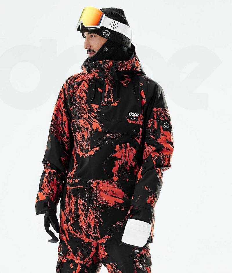 Orange Men\'s Dope Annok 2021 Ski Jackets | India_D1839