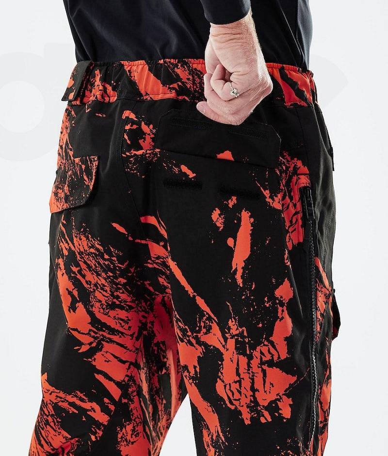 Orange Men's Dope Antek 2021 Ski Pants | India_D1794