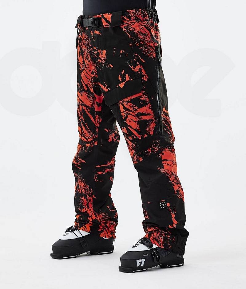 Orange Men\'s Dope Antek 2021 Ski Pants | India_D1794