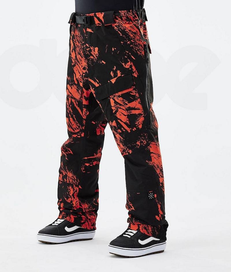 Orange Men\'s Dope Antek 2021 Snowboard Pants | India_D1489