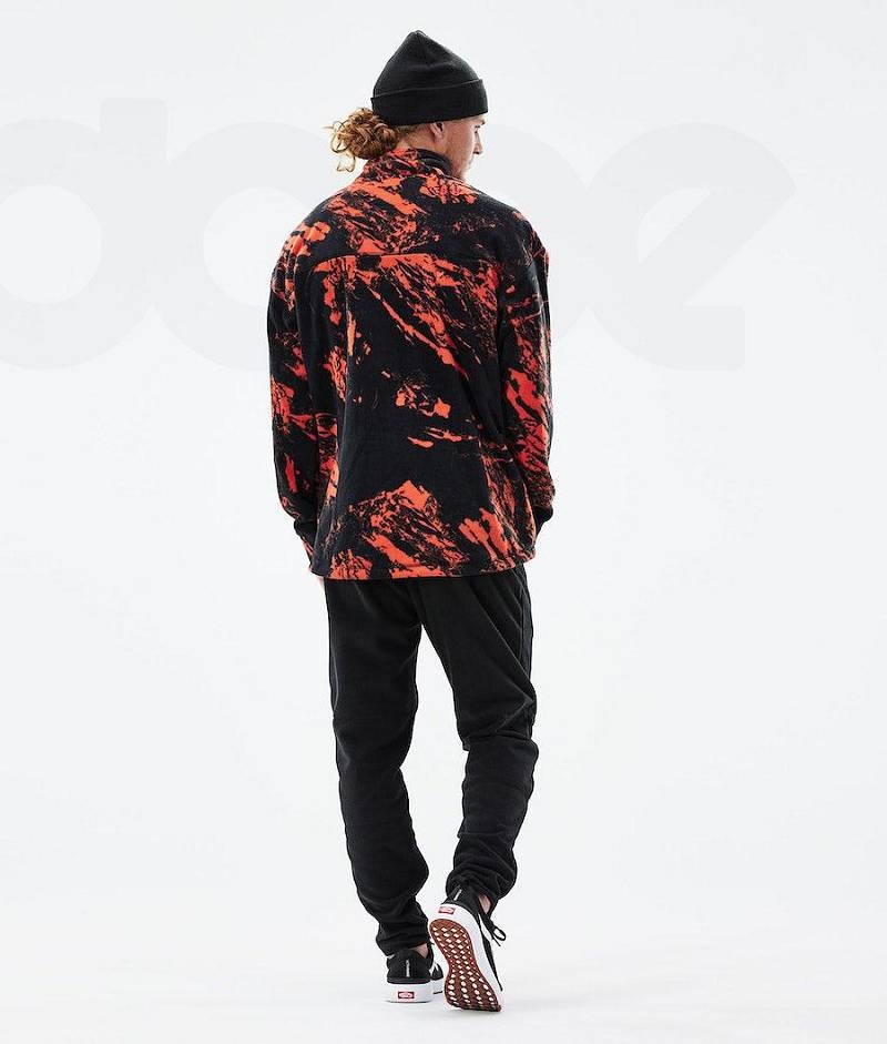 Orange Men's Dope Comfy 2021 Fleece | India_D1222