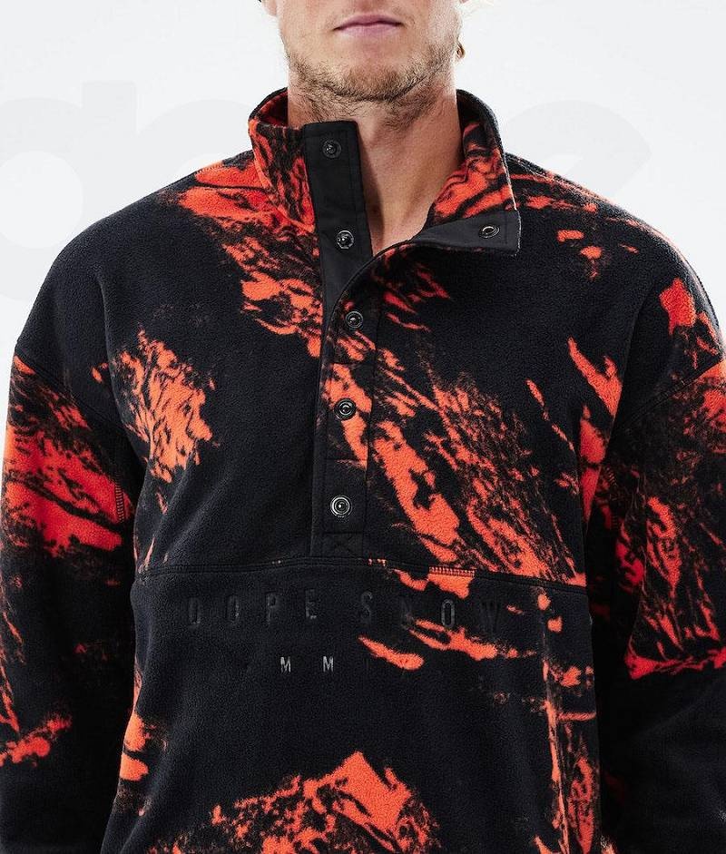 Orange Men's Dope Comfy 2021 Fleece | India_D1222