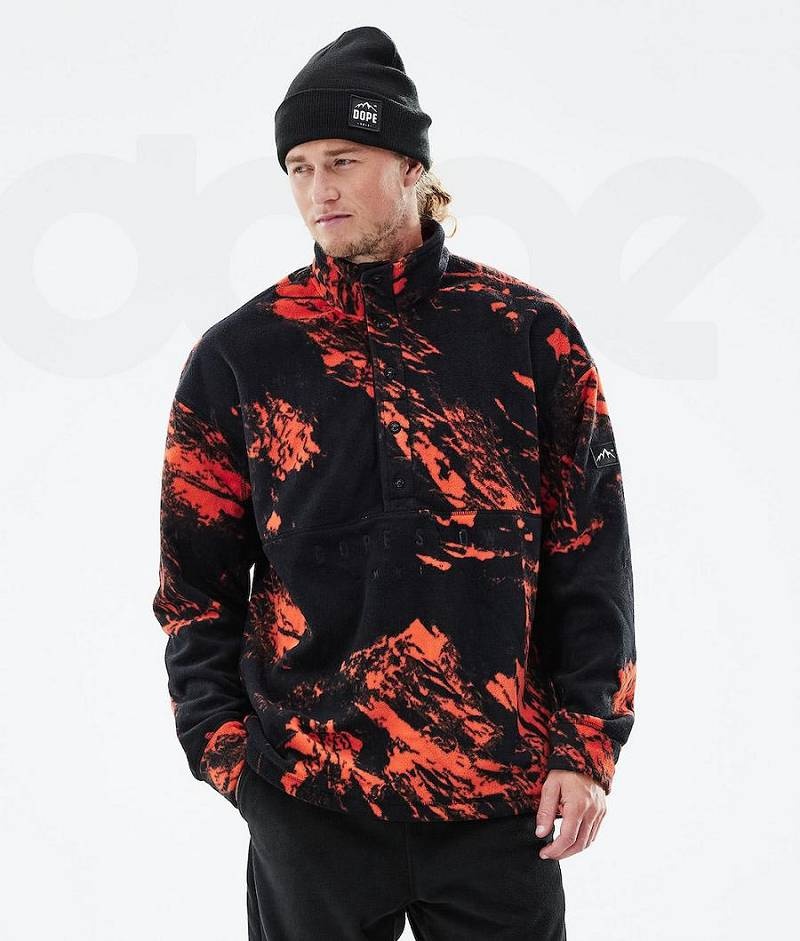 Orange Men\'s Dope Comfy 2021 Fleece | India_D1222