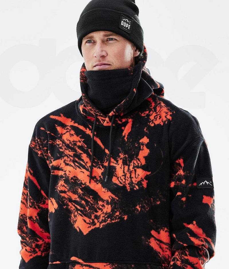 Orange Men's Dope Cozy II 2021 Fleece | India_D1650