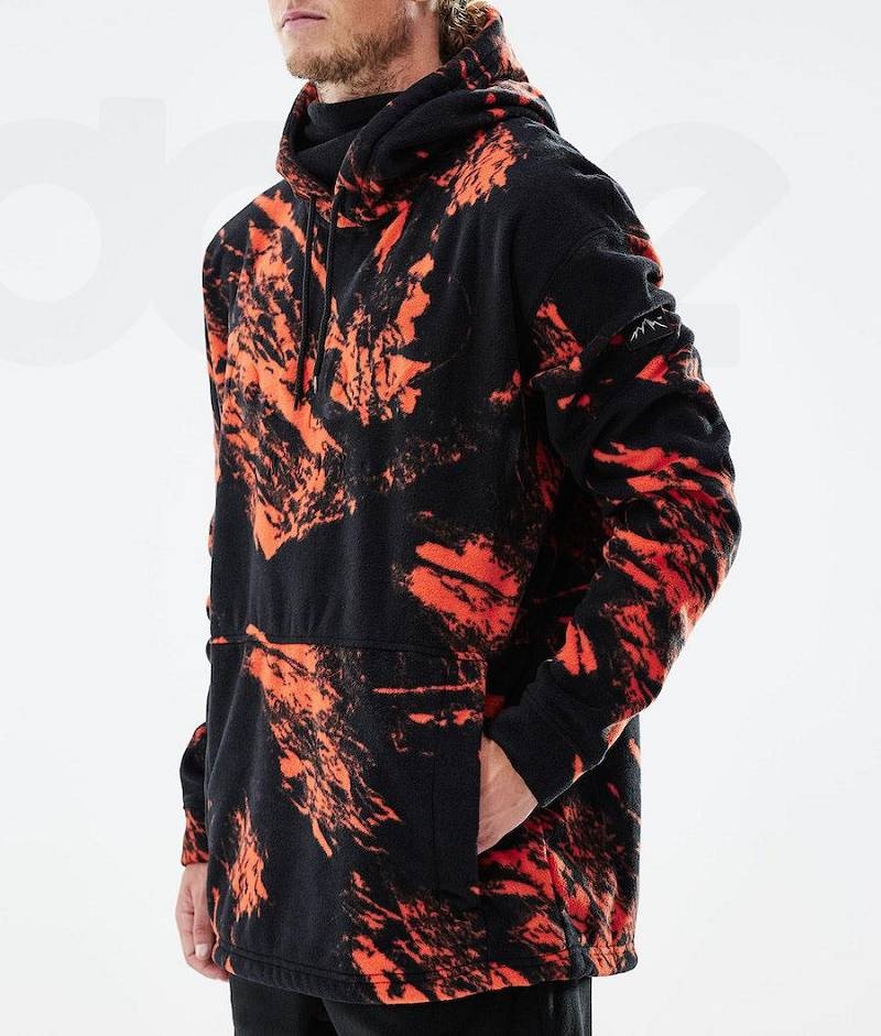 Orange Men's Dope Cozy II 2021 Fleece | India_D1650