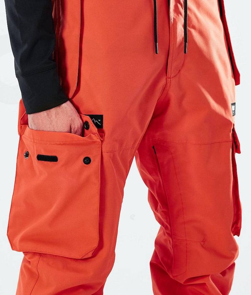 Orange Men's Dope Iconic 2021 Ski Pants | India_D1483