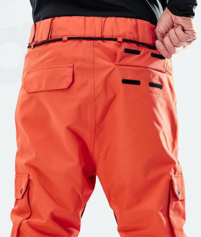 Orange Men's Dope Iconic 2021 Snowboard Pants | India_D1109