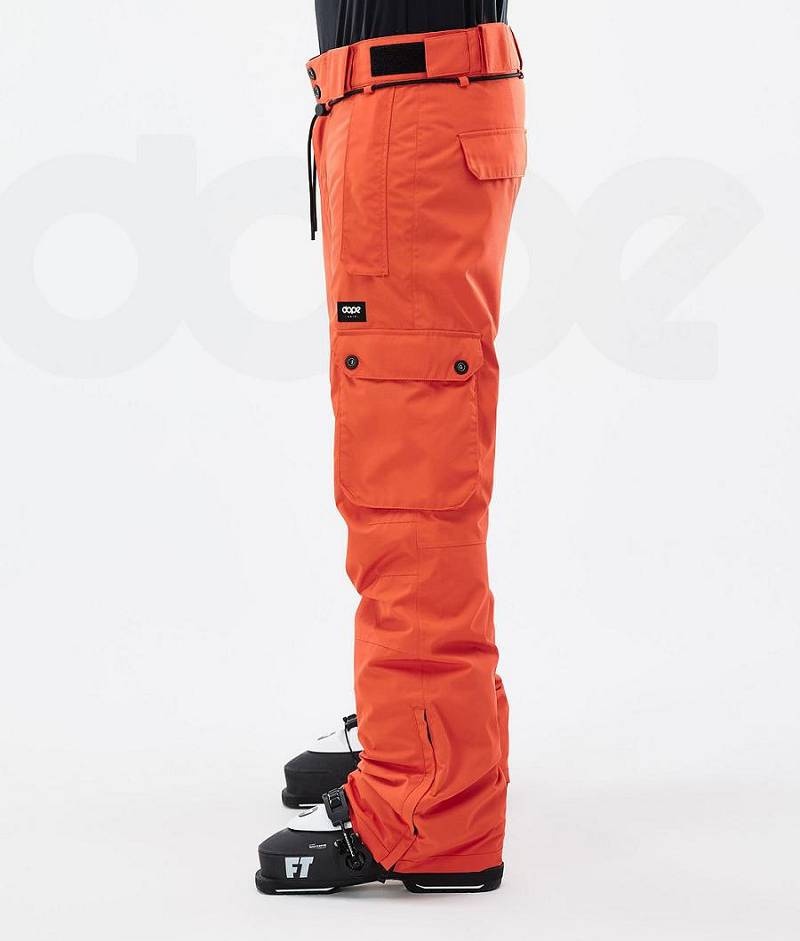 Orange Men's Dope Iconic Ski Pants | India_D2397