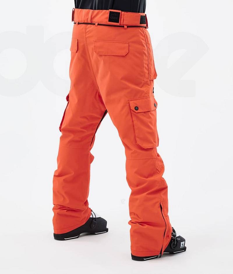 Orange Men's Dope Iconic Ski Pants | India_D2397