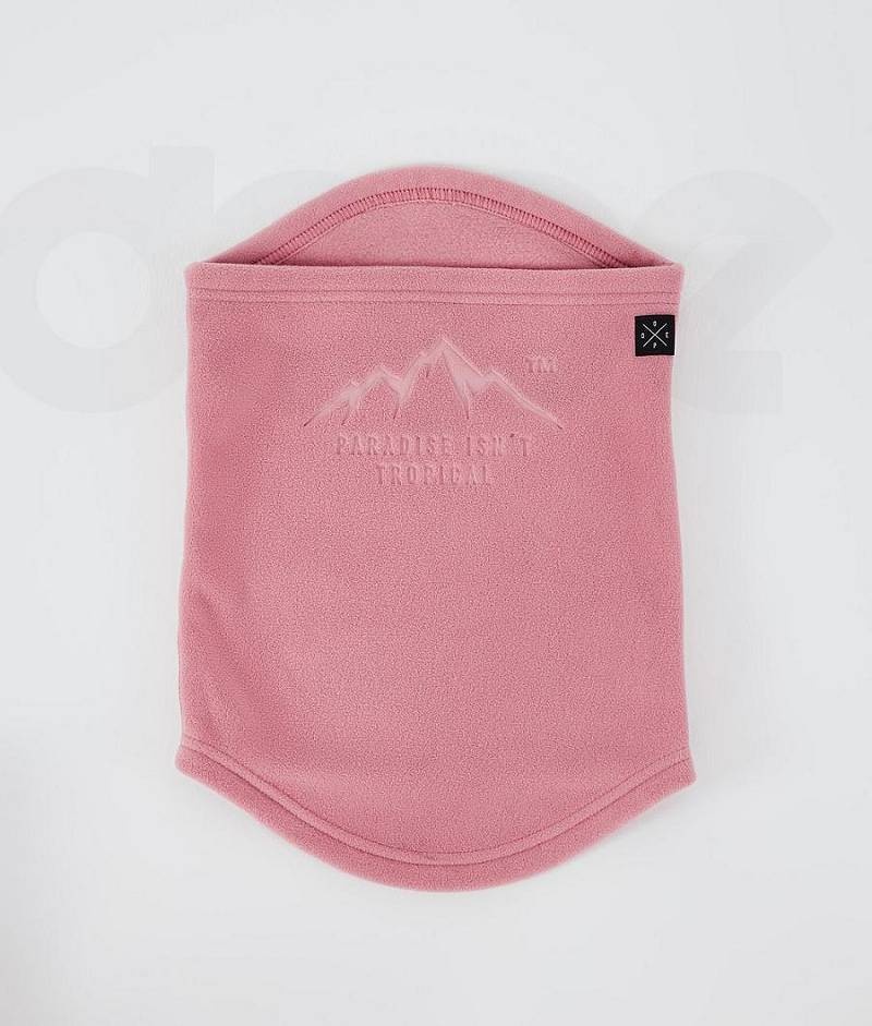 Pink Men's Dope Cozy Hood II Facemasks | India_D1177