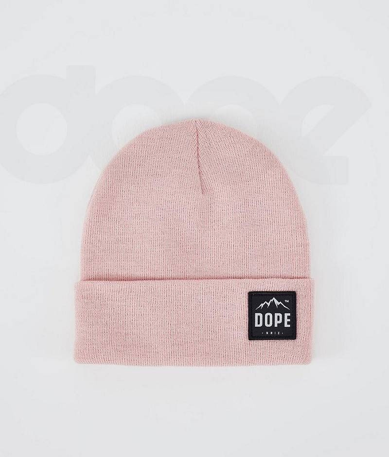 Pink Men\'s Dope Paradise Beanies | India_D1079