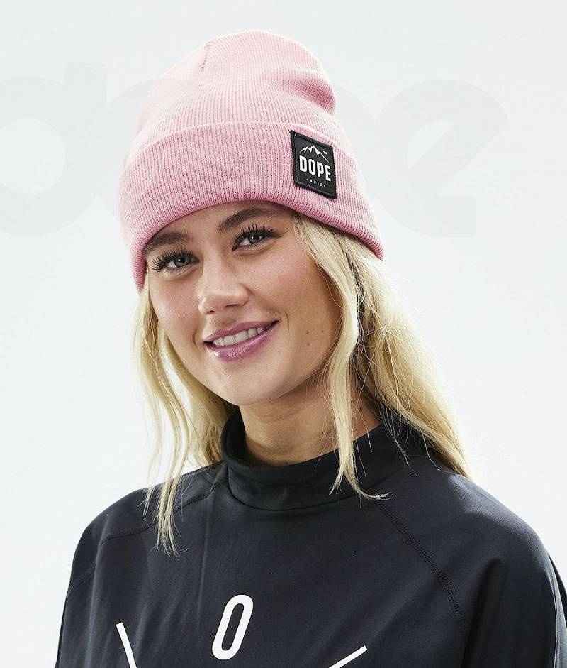 Pink Men's Dope Paradise Beanies | India_D1200