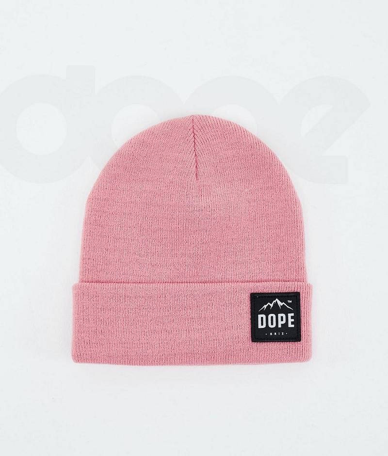 Pink Men\'s Dope Paradise Beanies | India_D1200