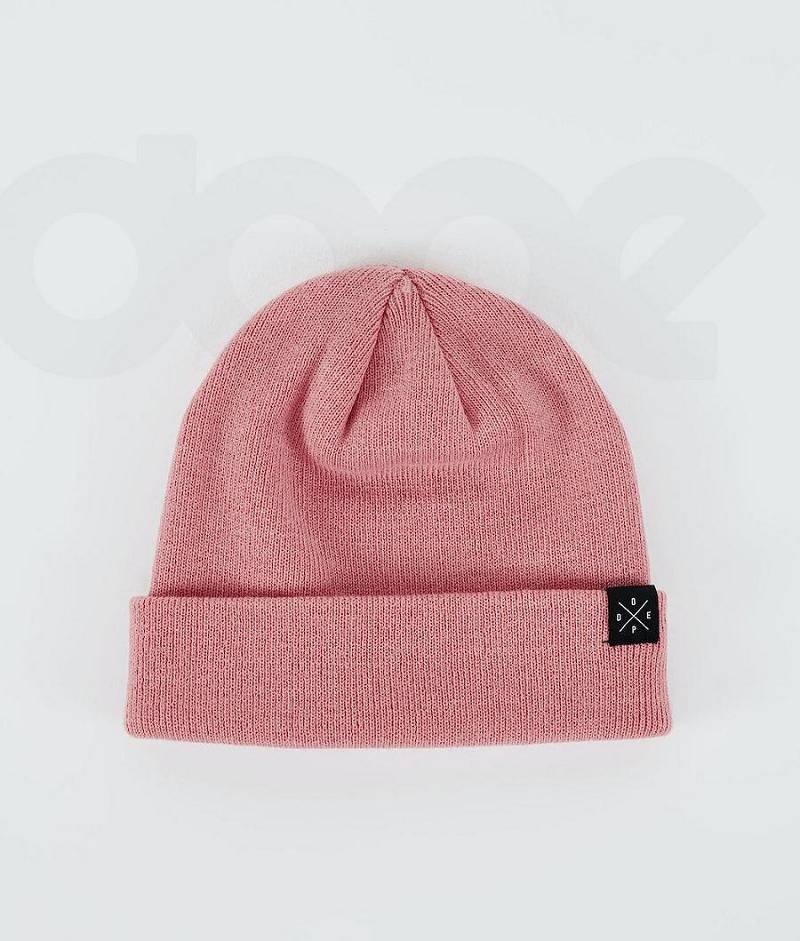 Pink Men's Dope Solitude Beanies | India_D1992