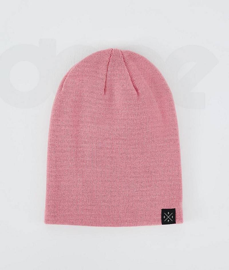 Pink Men's Dope Solitude Beanies | India_D2426