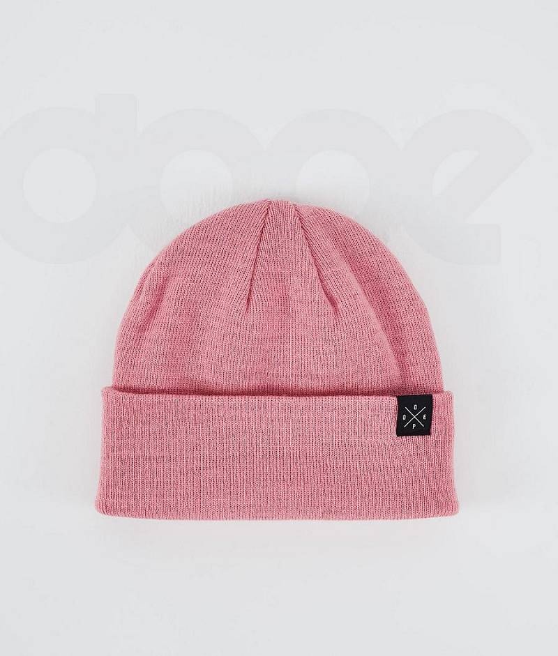 Pink Men\'s Dope Solitude Beanies | India_D2426